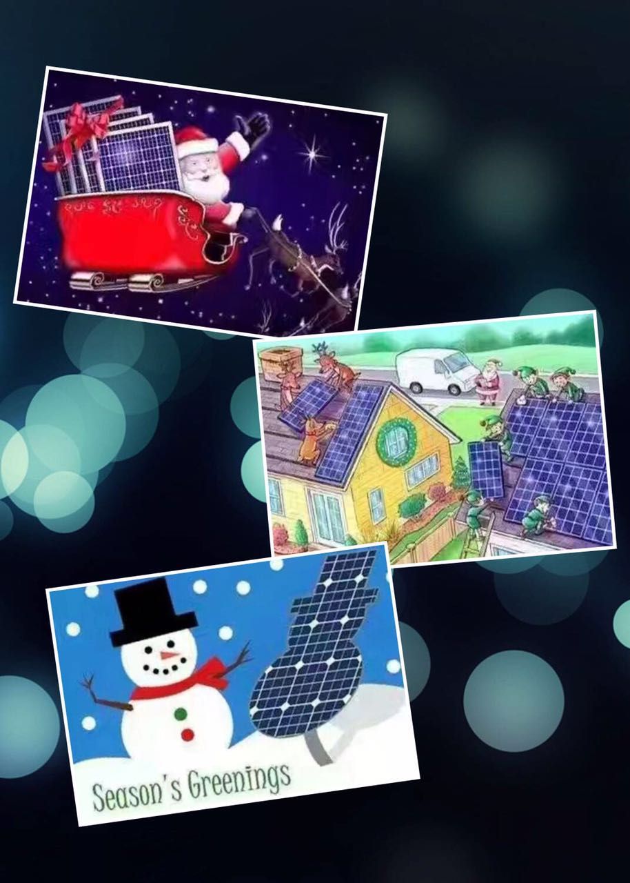 Merry Solar Christmas Haotech Wish U Have A Great New Year