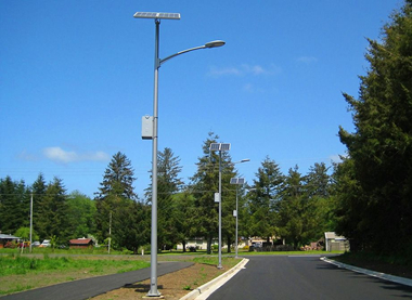 solar led street light project