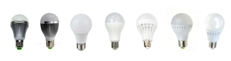 led light bulb different designs